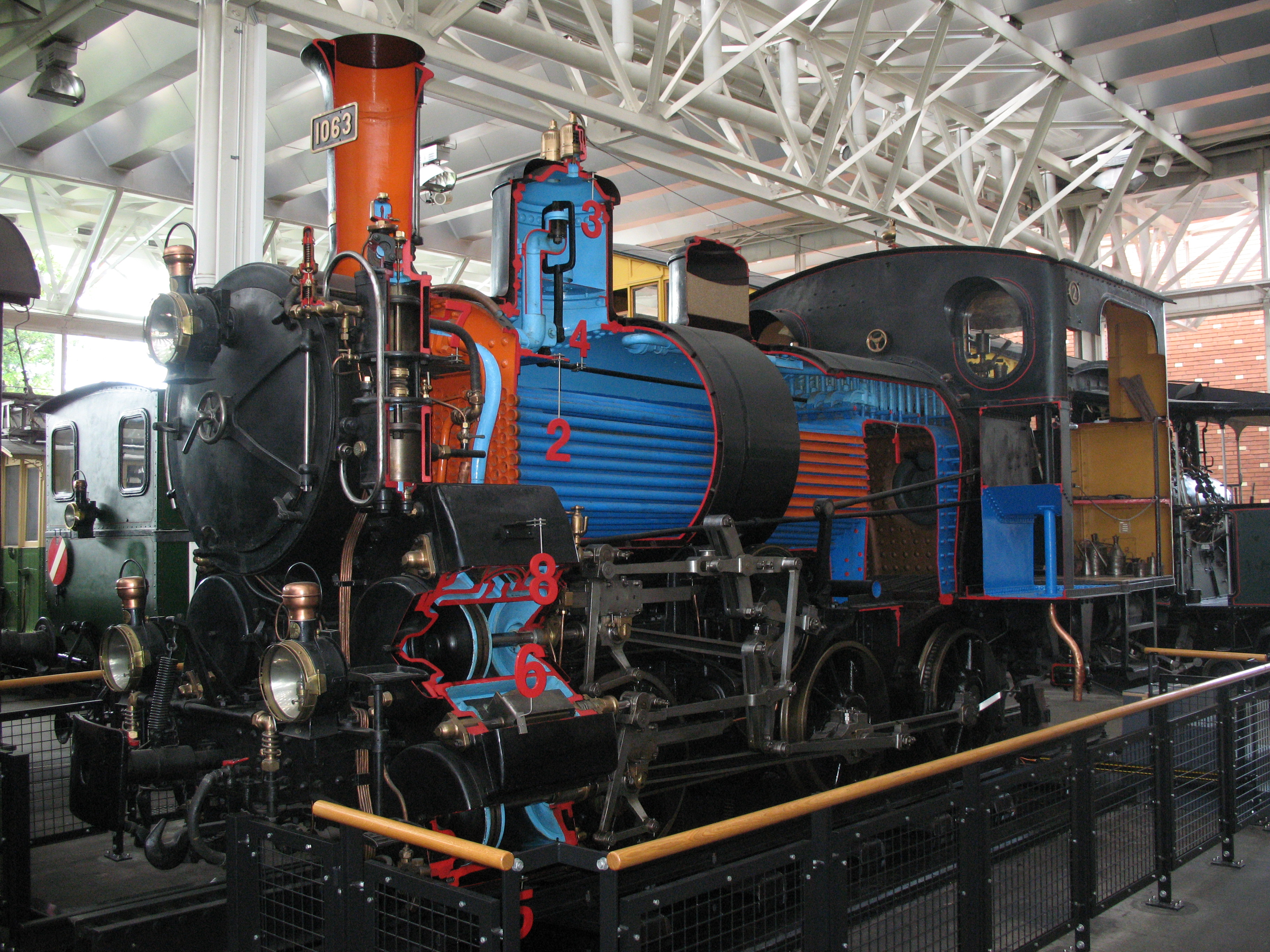 Lucerne Transport Museum Exhibit